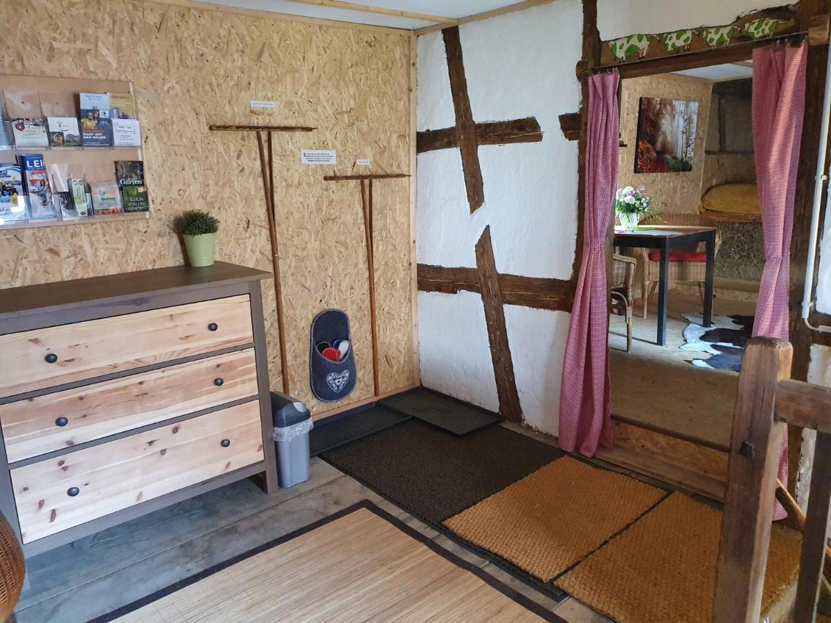 Ferienhof Gruene Kuh Elsteraue Bagian luar foto